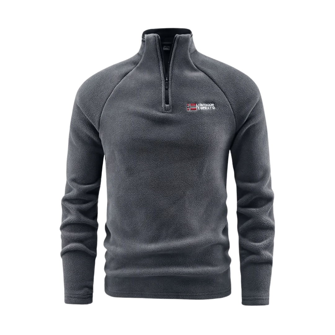 Veste polaire thermique demi - zip respirante pour homme | Montelac - Montelac